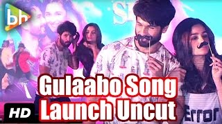 'Gulaabo' OFFICIAL Song Launch | Shaandaar | Alia Bhatt | Shahid Kapoor