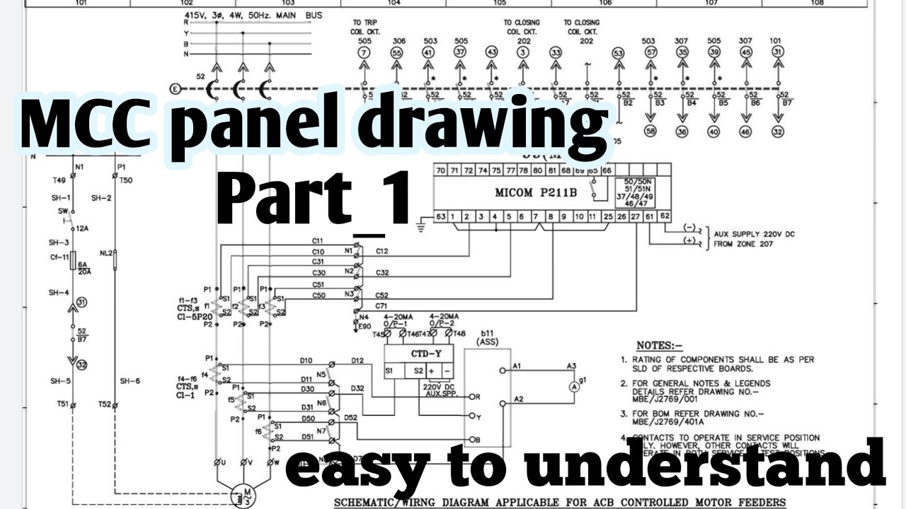 Mcc Panel Diagram