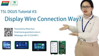 DWIN T5L DGUS Tutorial #3: Display Wire Connection Way?