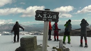 360度の絶景！入笠山でスノートレッキング