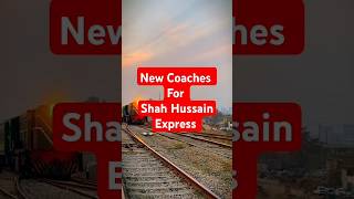 NEW CRRC Train Coaches for Shah Hussain Express! 🤯🔥 #Shorts\