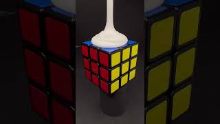 Flocking a Rubik’s cube. #shorts #flocking #rubikscube