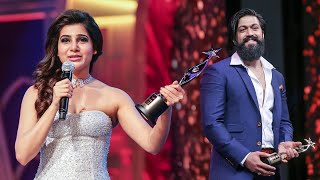 Most Stylish Samantha Akkineni And Yash Wins Style Icon Of South India Award At SIIMA