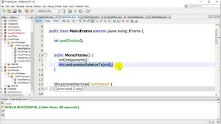 Java Center Frame in Screen