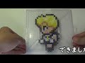 セーラーウラヌス【美少女戦士セーラームーンs】アイロンビーズで作ってみた　iron beads