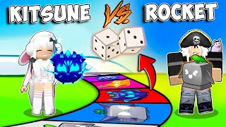 YUNE CÙNG SNAKE PVP NÂNG CẤP TRÁI ÁC QUỶ TỪ ROCKET ĐẾN KITSUNE TRONG BLOX FRUIT!