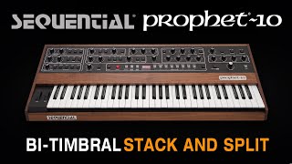 Exploring Bi-Timbral Stack & Split On The Prophet-10 - With J3PO