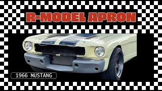 R-Model Apron install - 1966 Mustang