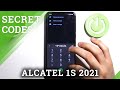 How to Use Secret Codes in Alcatel 1S 2021  – Find Hidden Modes