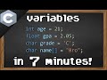 C variables 💰