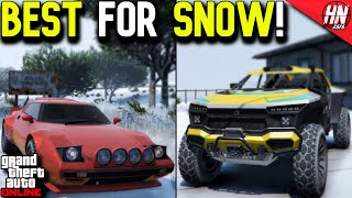 Top 10 Best Vehicles For Snow In GTA Online