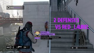 WATCH_DOGS™_2 defenses vs Red-laurel ❸ ❹