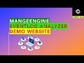 ManageEngine EventLog Analyzer demo portal