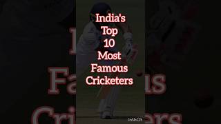 India's top 10 cricketers #viratkohli #trending #ai #msdhoni #viralshorts