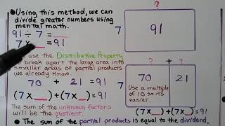 5th Grade Math 1.8, Relate Multiplication and Division