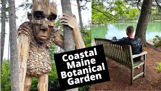 Coastal Maine Botanical Gardens and Our Drive to Bar Harbor