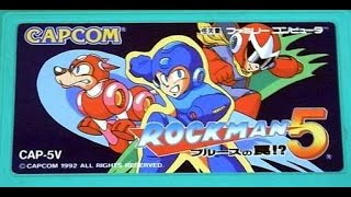 NES 洛克人5 布魯斯的陷阱 (ROCKMAN5)