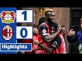 BAYERN LEVERKUSEN VS AC MILAN ( 1 0 ) | HIGHLIGHTS | UEFA CHAMPIONS LEAGUE