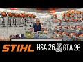 Stihl GTA 26 & HSA 26: A Gardener’s Dream