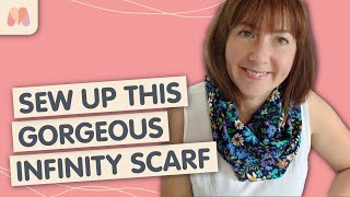 How to make an Infinity Scarf | Transitional Wardrobe Sewalong