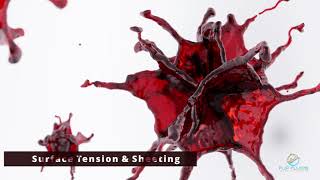 A Splash with Surface Tension & Sheeting (FLIP Fluids Addon)