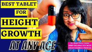 HEIGHT GROWTH AFTER PUBERTY- TOP 4 TABLETS FOR FAST HEIGHT GROWTH - height increase tips by Dr Rupal