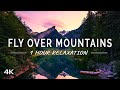 Flying over Mountains of Europe: 1 HOUR of Mountain Sceneries with Ambient Music (4K UHD Drone Film)