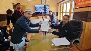 Sajjad kargili  Files Nomination As independent candidate  From Ladakh Constituency