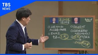 【アメリカ大統領選】トランプ氏とバイデン氏　今後の見通し～サンデーモーニング・黒板解説～