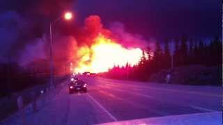 Rae Hill Fire Timmins/ South Porcupine Ontario, Canada