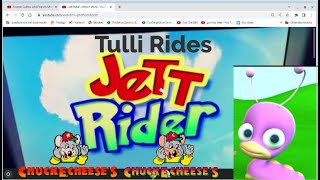 Tulli Rides The Jett Rider at Chuck E. Cheese's (Tulli at Work)