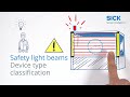 Tutorial Safety light beam basics (4/8): Device type classification