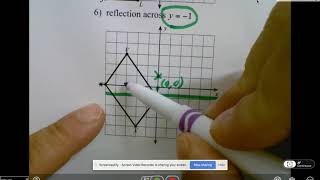 HW # 6 Reflecting over y = -1