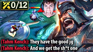 DANTES GETS DESTROYED BY MY JUNGLE TRYNDAMERE (CRAZY GAME)