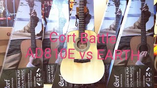 CORT Battle AD810E vs EARTH PACK (PREAMP vs TOP SOLID)