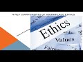 Ethics & Unethical Behavior in a Workplace