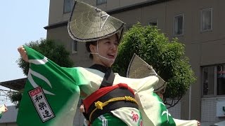 組踊り「和楽連」熊本地震救援チャリティ阿波おどり2016