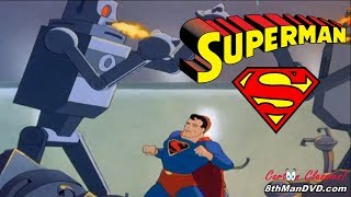 SUPERMAN CARTOON: The Mechanical Monsters (1941) (HD 1080p) | Bud Collyer, Joan Alexander