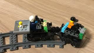 Legoの電車でジェットコースター作ってみた