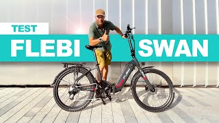 SUPER 24' folding bike at a good price, the 🚲 SWAN from FLEBI