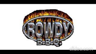 Rowdy BBQ Logo Gag