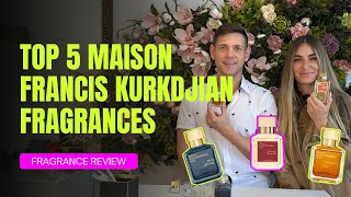 TOP 5 MAISON FRANCIS KURKDJIAN FRAGRANCES