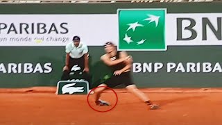 Alex Sverev Painful Ankle Injury at French Open