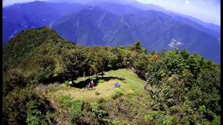 国見山山頂空撮