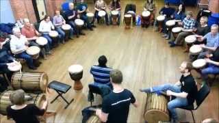 Drumroots Workshop with Iya Sako @ Z Arts 2014