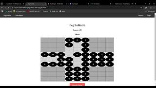 CS50x Final Project - Peg Solitaire