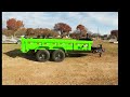 2025 load trail dl 83x14x2 telescopic dump trailer 2 tone...