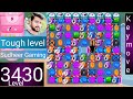 Candy crush saga level 3430 । No boosters । Tough level । Candy crush 3430 help। Sudheer Gaming