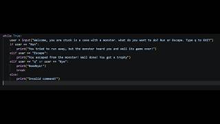 Make a simple text based adventure game in python in just 10 minutes! Plus the code is for free!