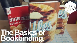 ▲ DIY Soft Cover Notebook // Perfect Bind Cover // Bookbinding Basics ep. 24